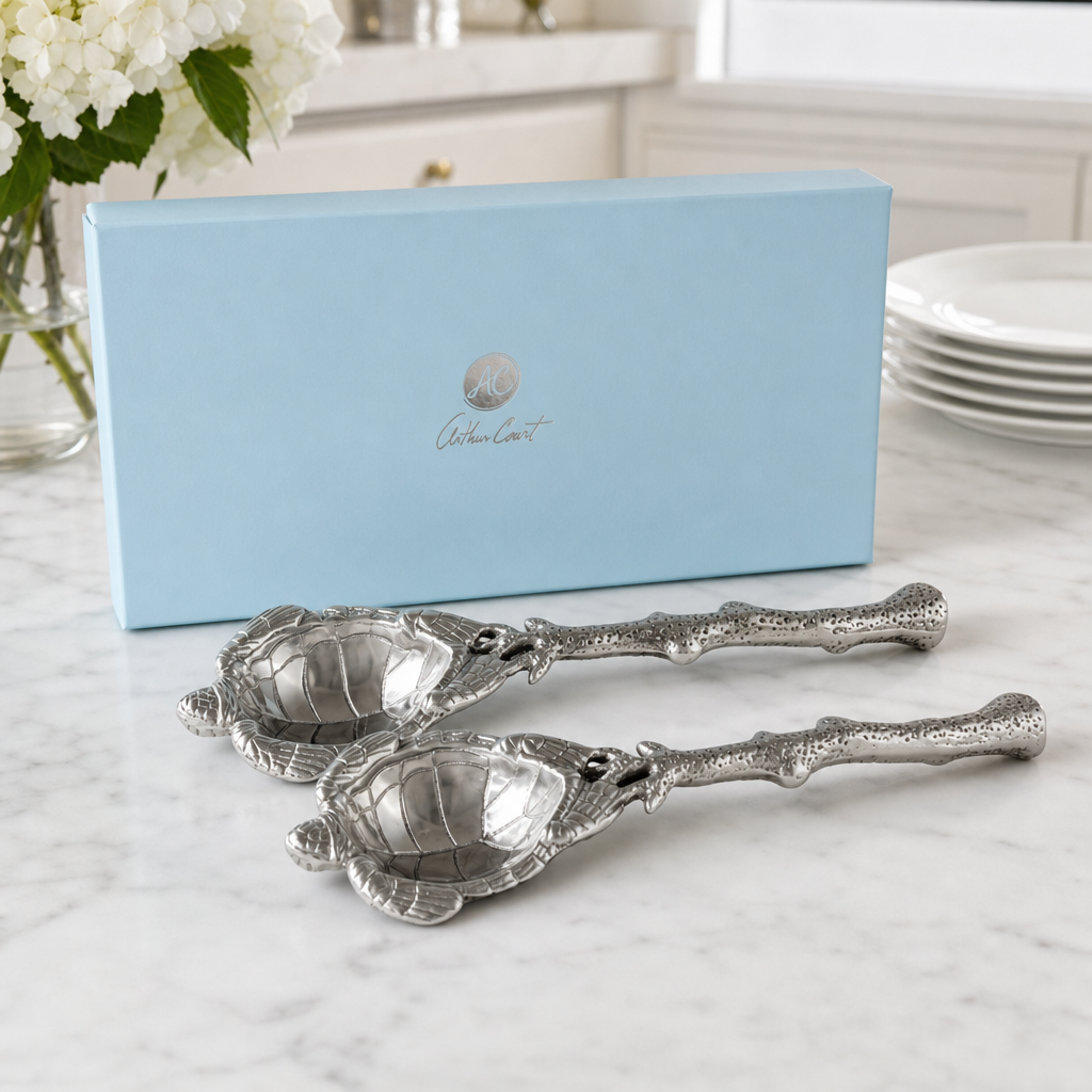 Sea Turtle Salad Servers 8