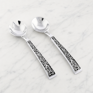 Concho Pattern Serving Set 8