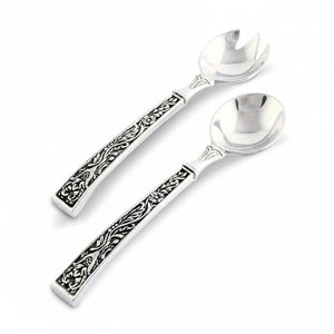 Concho Pattern Serving Set 15