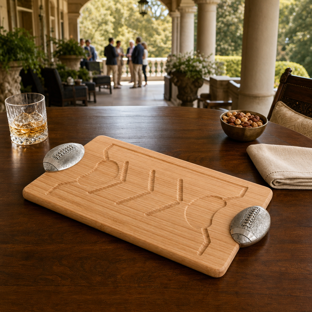 Football Handle Cutting / Cheese Board 8