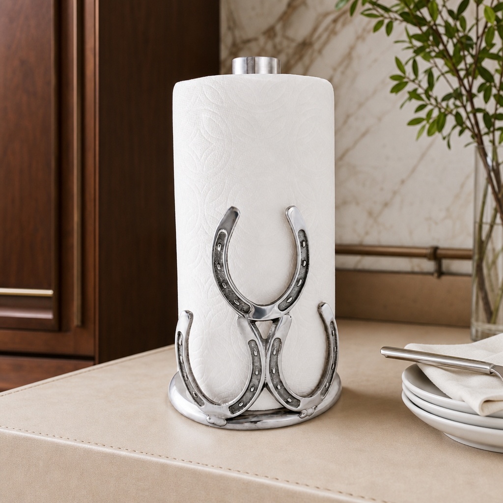 Horseshoe Towel Holder 2