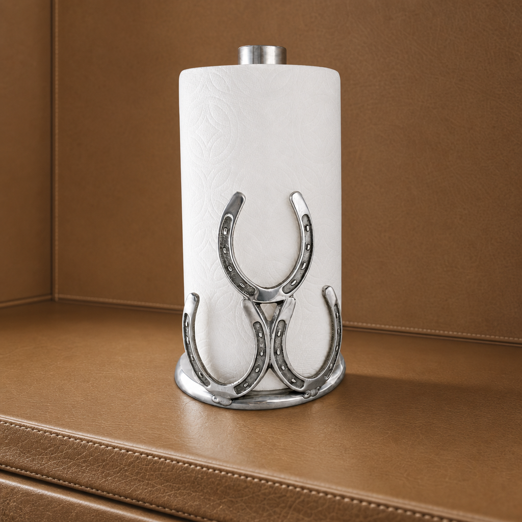 Horseshoe Towel Holder 1