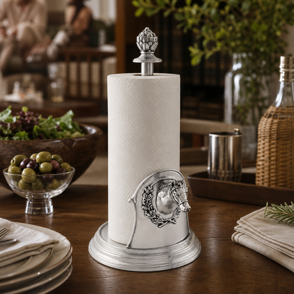 Horse Head Paper Towel Holder 7