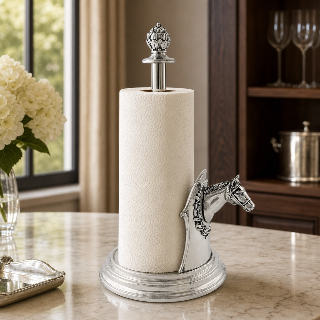 Horse Head Paper Towel Holder 4