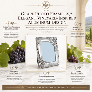 Grape Photo Frame 5x7 12