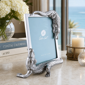 Arthur Court Alligator Photo Frame