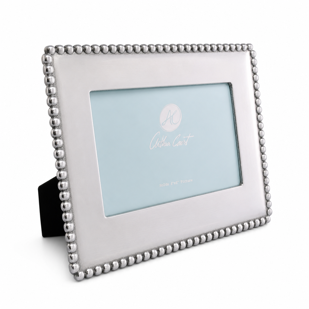 Engravable Beaded Photo Frame 4x6 1