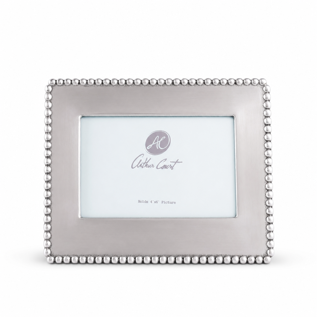 Engravable Beaded Photo Frame 4x6 8