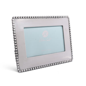 Engravable Beaded Photo Frame 4x6