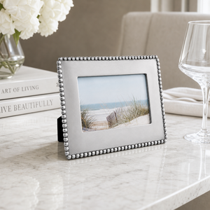 Engravable Beaded Photo Frame 4x6 7