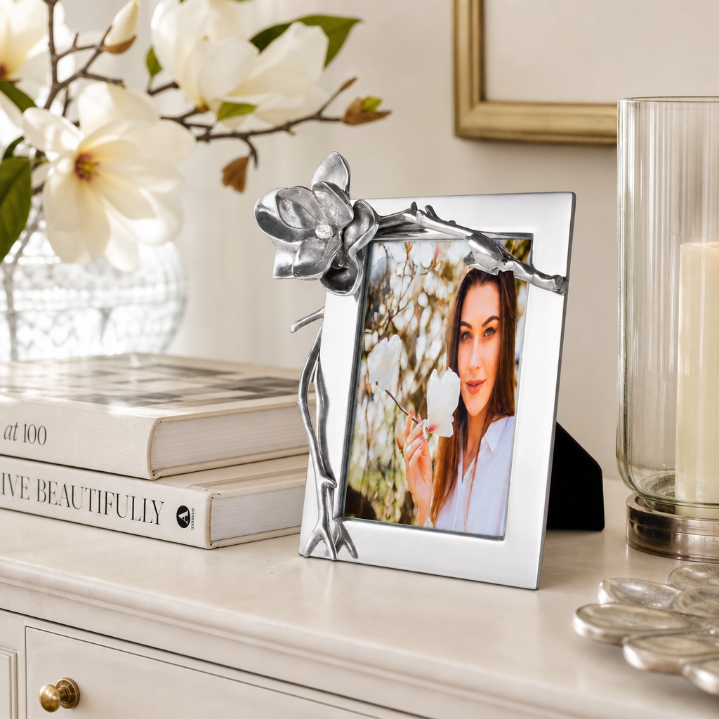 Magnolia Blossom Picture Frame - 4X6 5