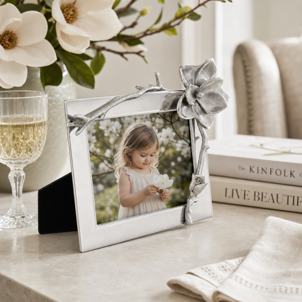 Magnolia Blossom Picture Frame - 4X6 7