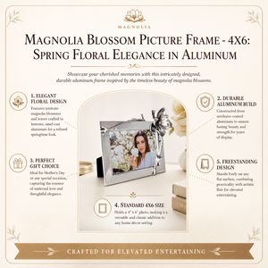 Magnolia Blossom Picture Frame - 4X6 13