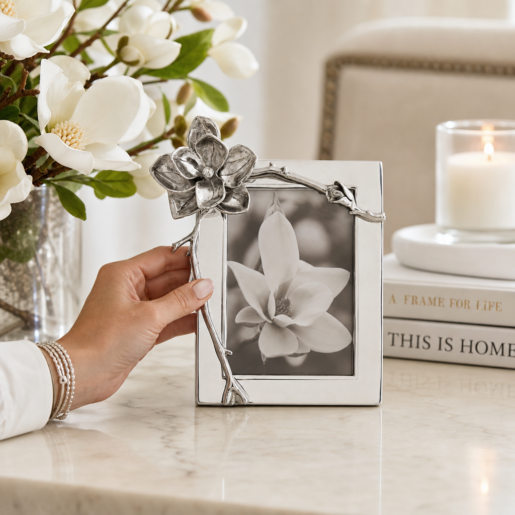 Magnolia Blossom Picture Frame - 5X7 4