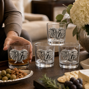 Elephant Bar Glasses Set of 4 6