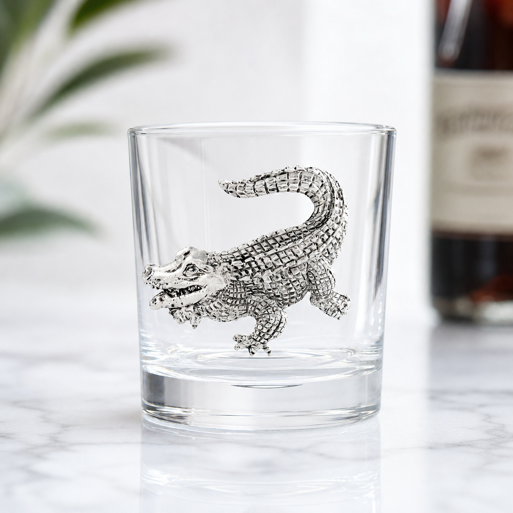 Alligator Bar Glasses Set of 4 10