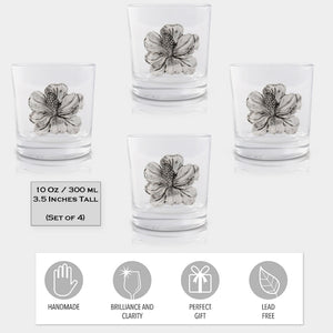 Magnolia Bar Glasses Set of 4 13