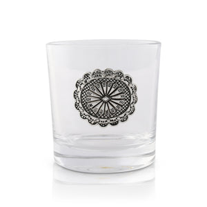 Western Concho Bar Glasses Set of 4 13