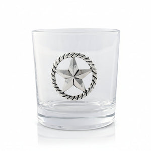 Western Star Bar Glasses Set of 4 12