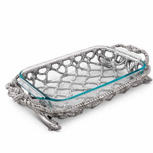 Fish Net Casserole / Pyrex Holder 1