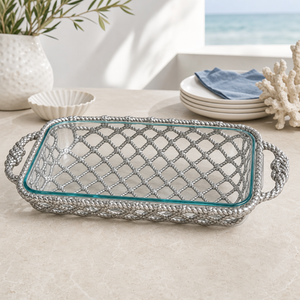 Fish Net Casserole / Pyrex Holder 3