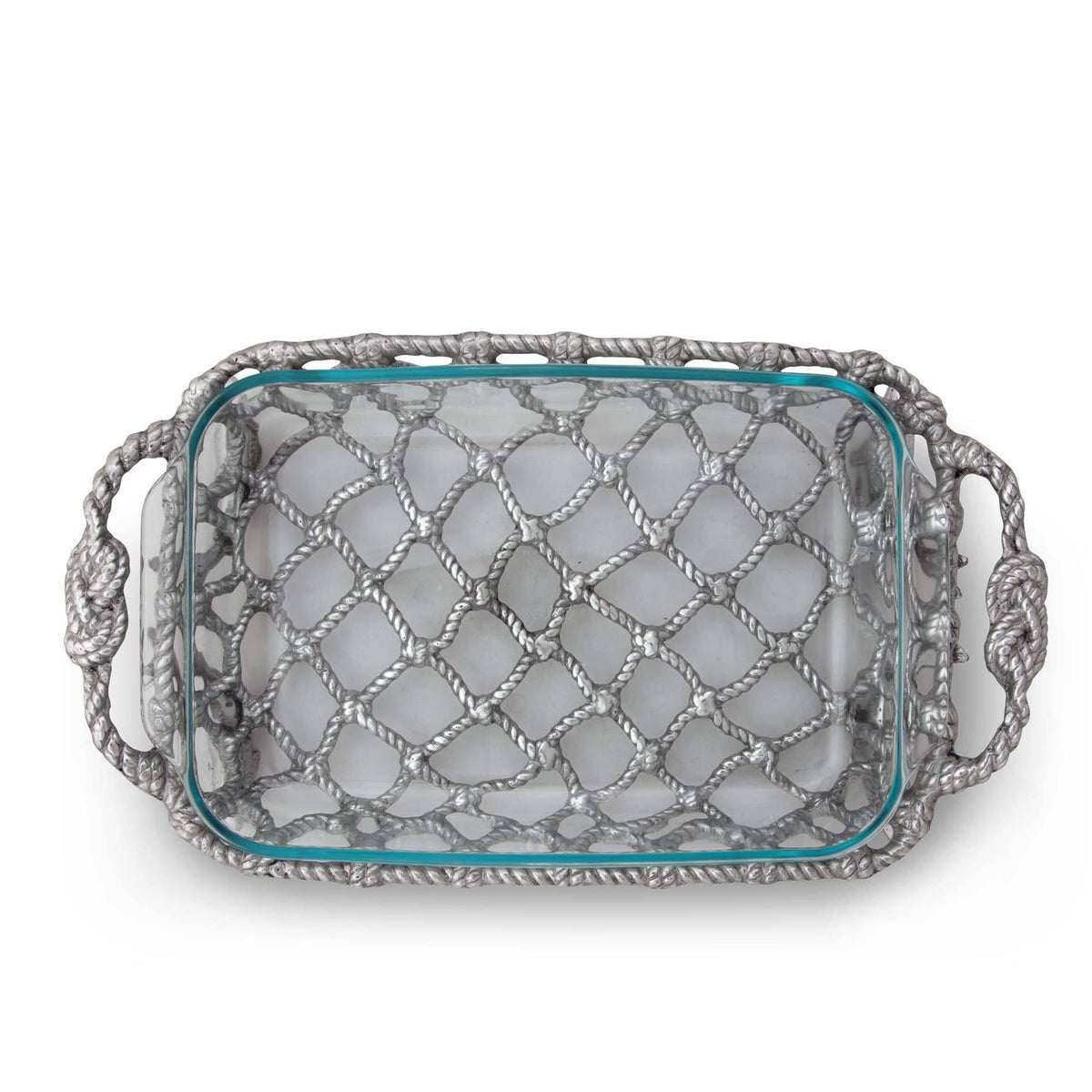 Fish Net Casserole / Pyrex Holder 13