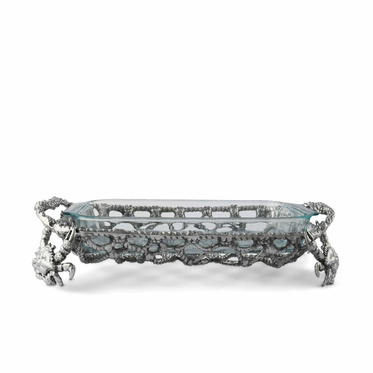 Crab and Net Casserole 3 Quart Holder 9