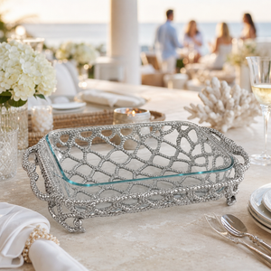 Crab and Net Casserole 3 Quart Holder 5