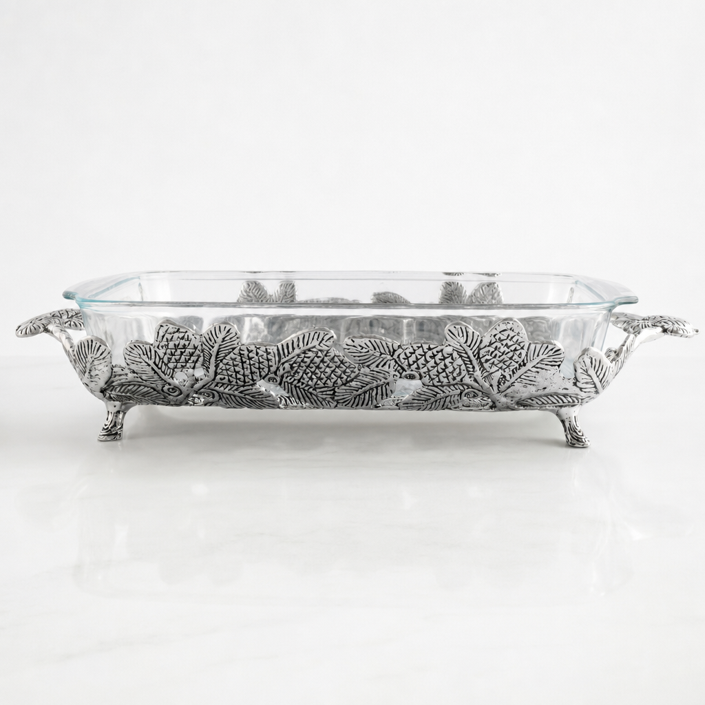 Pine Cone Forest Casserole 3 Quart Holder 1