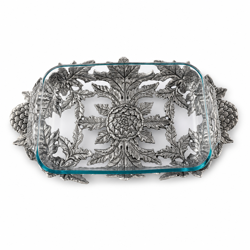 Artichoke Pyrex Holder 3qt 1