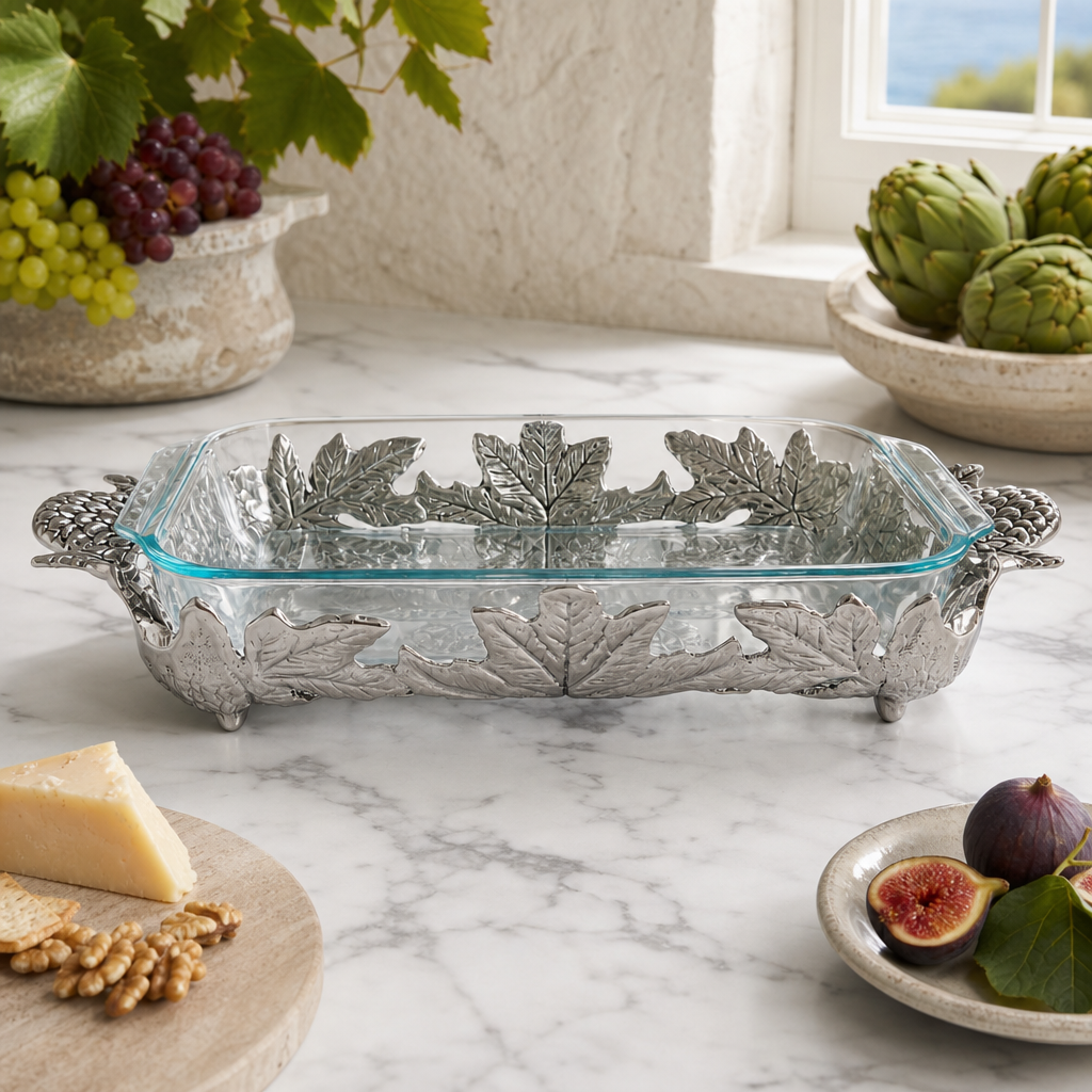 Artichoke Pyrex Holder 3qt 7