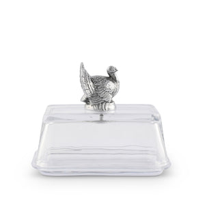 Glass Butter Dish - Turkey 16