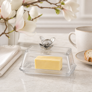 Glass Butter Dish - Magnolia 3