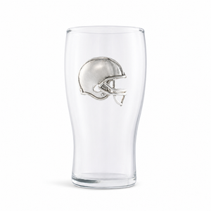 Football Beer Pint Glasses - Set of 4 1