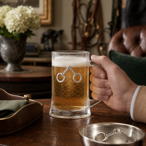 Equestrian Bit Beer Mugs - Set of 2 5