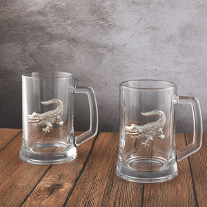 Alligator Beer Mugs - Set of 2 6