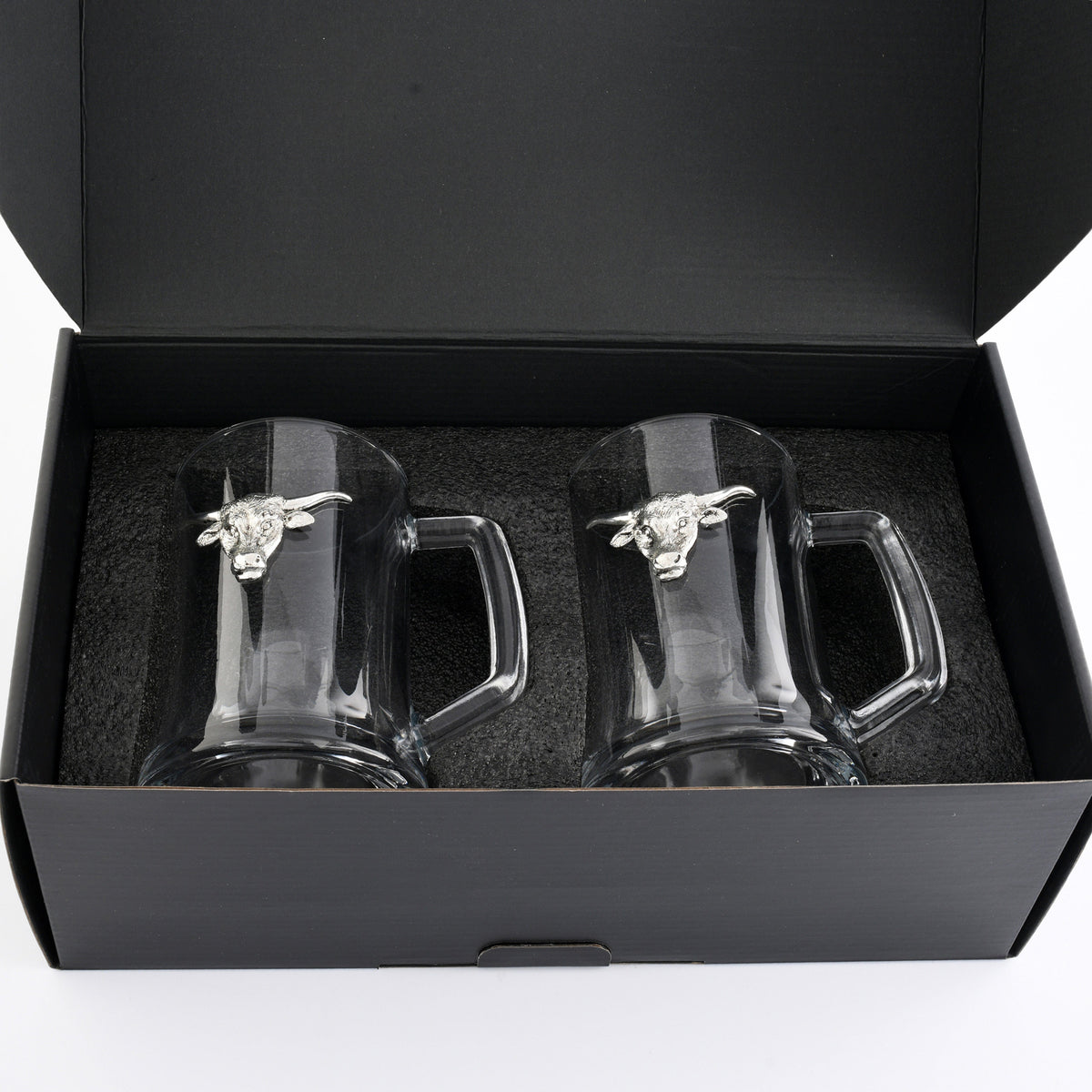 Longhorn Beer Mugs - Set of 2 12