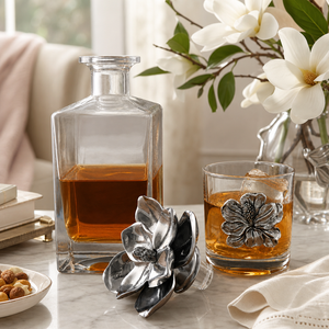 Magnolia Decanter Set with Glasses 5