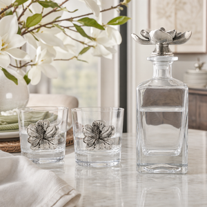 Magnolia Decanter Set with Glasses 6