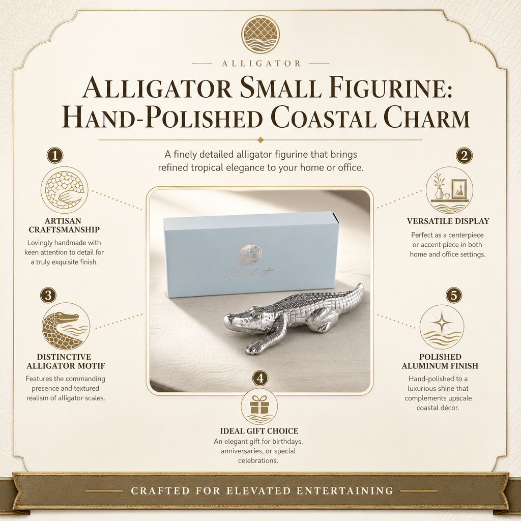 Alligator Small Figurine 8