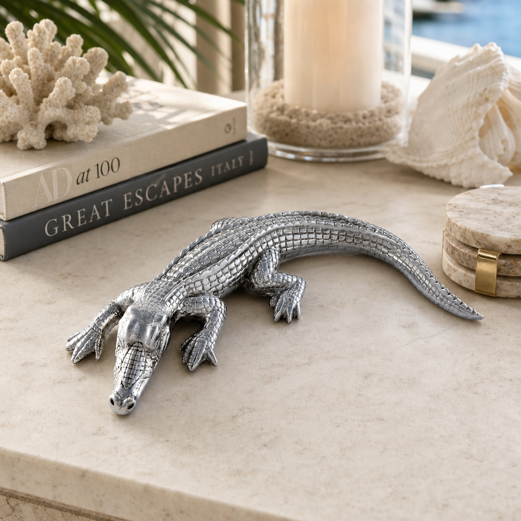 Alligator Large Figurine 5