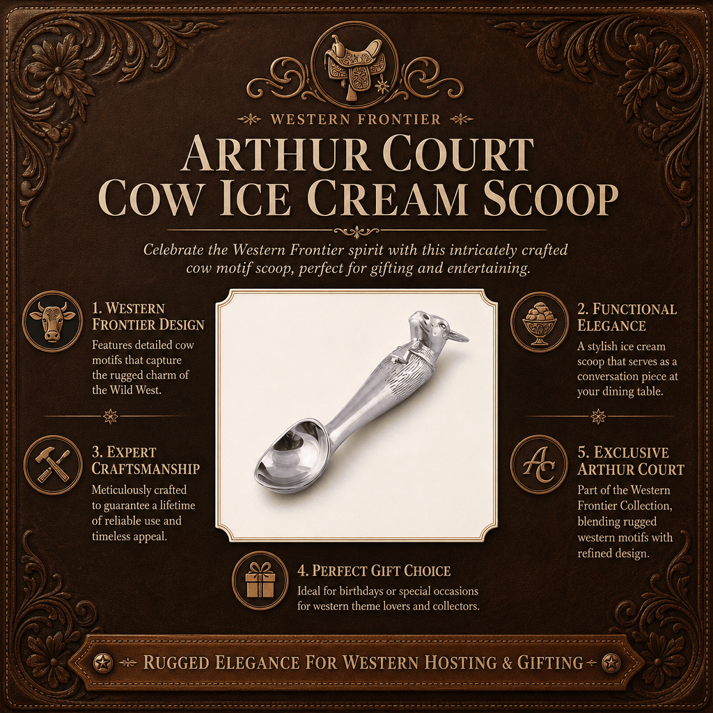 Arthur Court Cow Ice Cream Scoop
