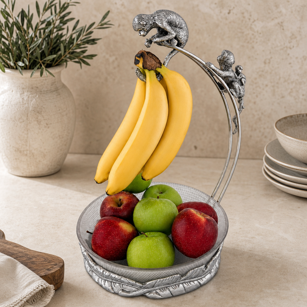Monkey Banana Holder with Bowl 2