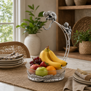 Monkey Banana Holder with Bowl 5