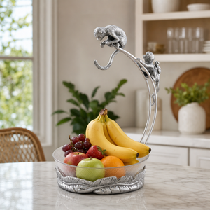 Monkey Banana Holder with Bowl 8