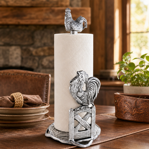 Rooster Paper Towel Holder 3