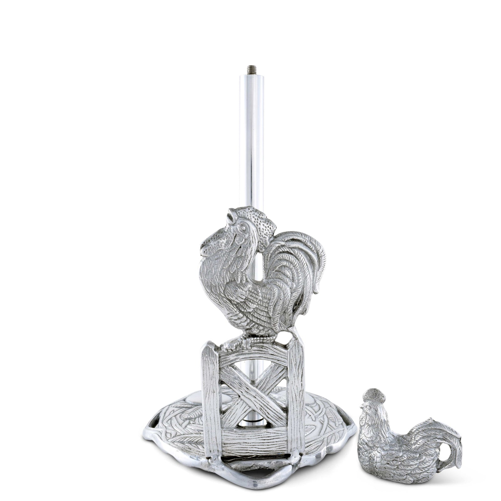 Rooster Paper Towel Holder 13