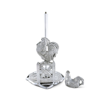 Rooster Paper Towel Holder 13