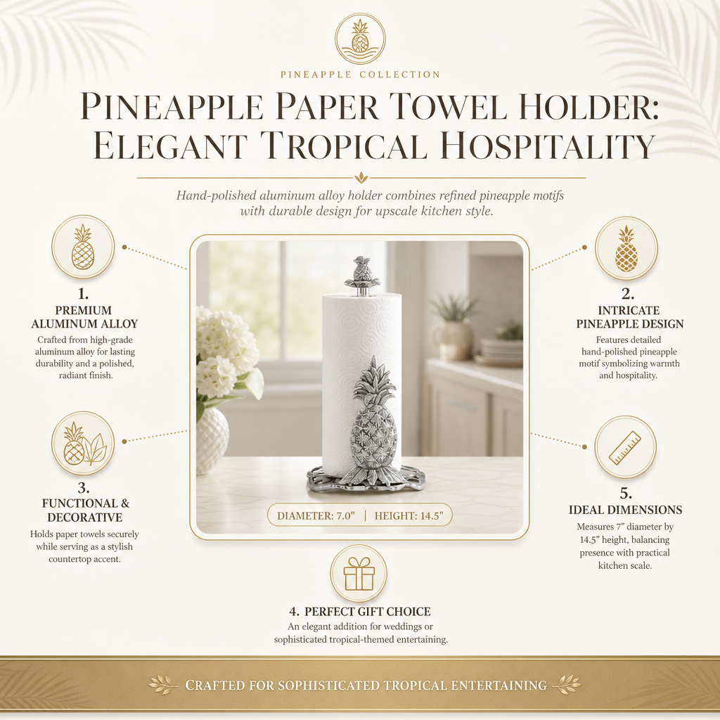 Pineapple Paper Towel Holder 9