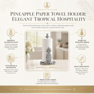 Pineapple Paper Towel Holder 9
